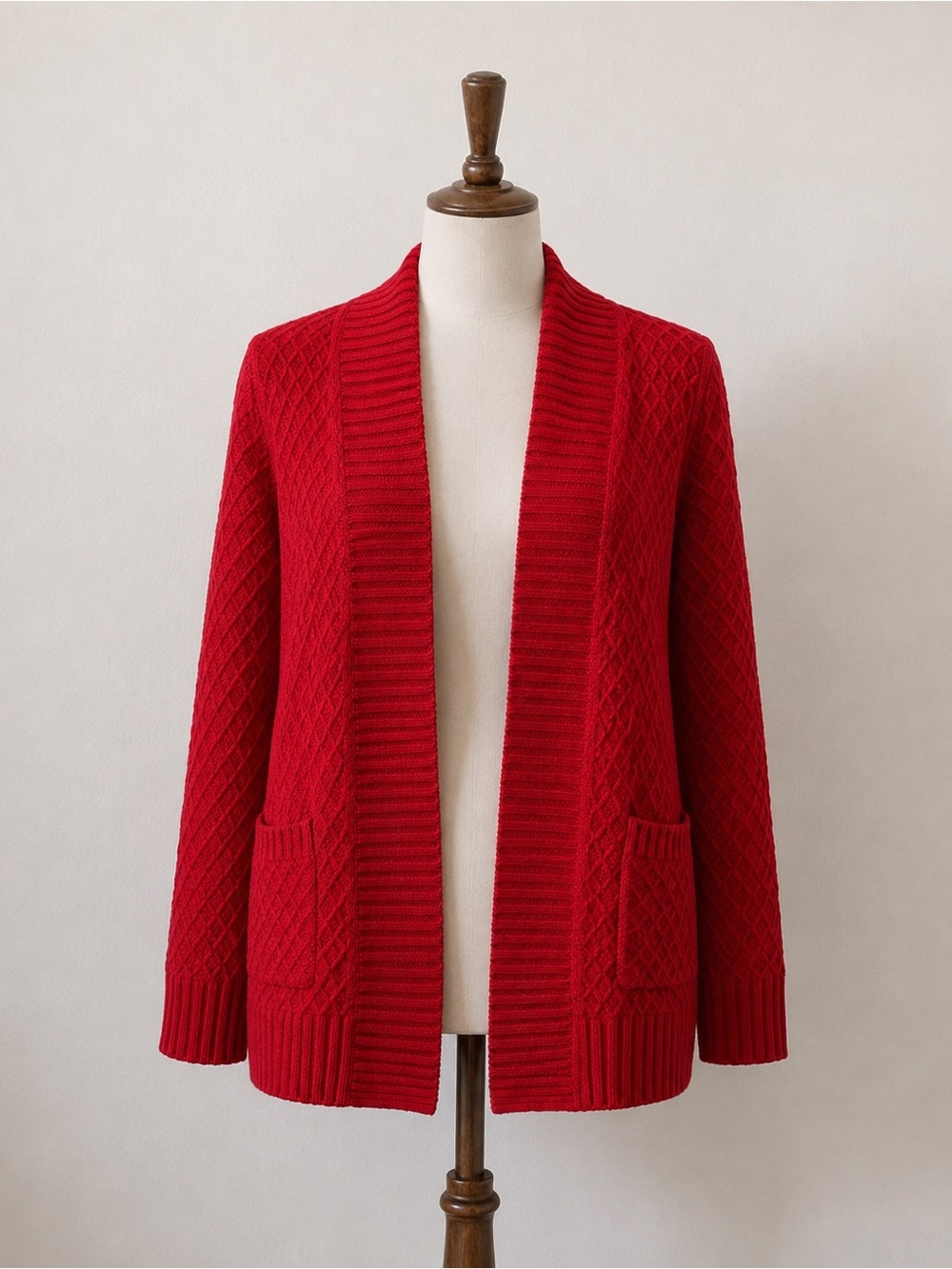Talbots Red Cardigan - Small - Picture 5 of 16